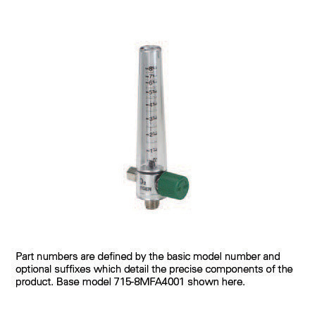 Oxygen Flowmeters, Compact