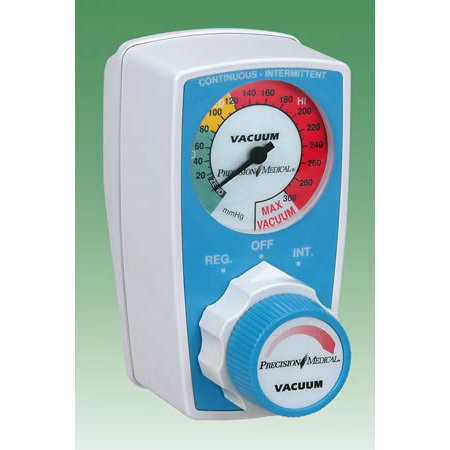 Suction Regulator, Vacuum, Cont-Int, Tubing Nipple