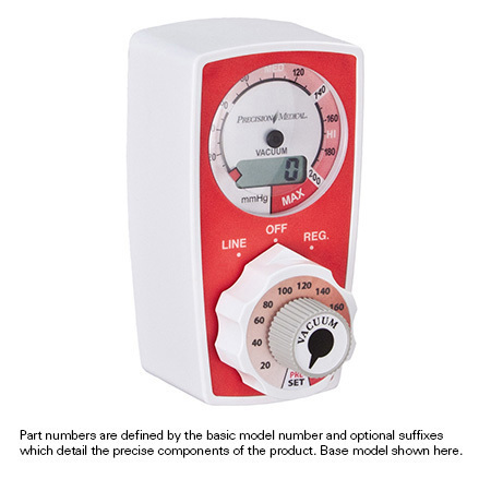 Continuous Vacuum Preset Suction Regulators, Tubing Nipple