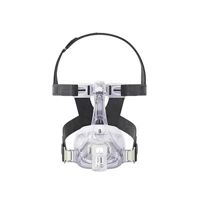 Philips AF541 Oro-Nasal Mask with Four-Point Headgear, Under-the-Nose Cushion, SE Standard Elbow No Leak, Size A