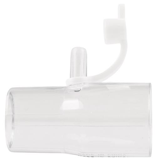 Attachment Adaptor, Oxygen Enrichment, 22mm Female x 22mm Male