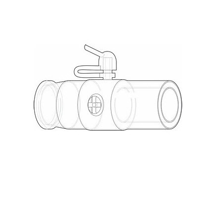 Exhalation Port, Disposable, Accessory, 22 mm OD x 15 mm