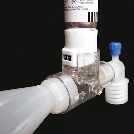 MDI Inline Adapter with Attached Tether Strap