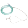 EtCO2 Divided Cannula, Oral/Nasal, Adult, Adj Oral Trunk, 7ft O2, 2in CO2 Pigtail, Female Luer