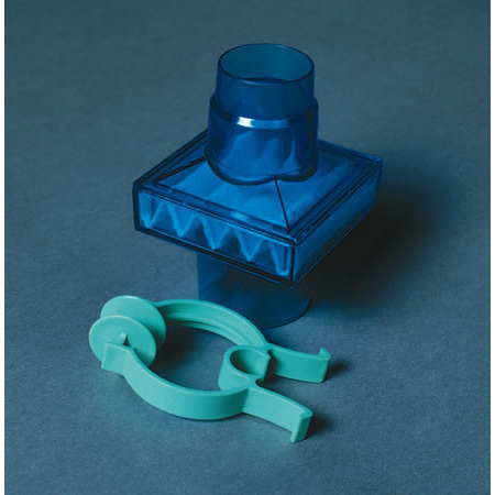 Filter Kit, PulmoGuard, Bacterial, Viral, Dead Space 60 cc, Blue, Nose Clip, Box of 50