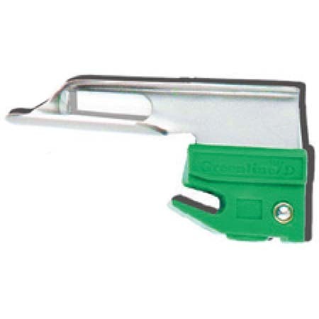GreenLine/D Fiber Optic Miller Laryngoscope Blades