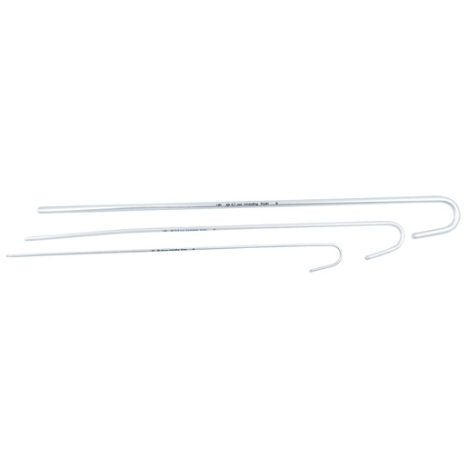 Malleable Aluminum Intubating Stylets with PVC Sheath