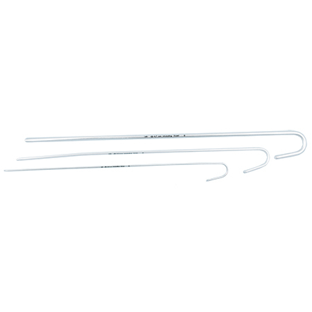 Malleable Aluminum Intubating Stylets with PVC Sheath