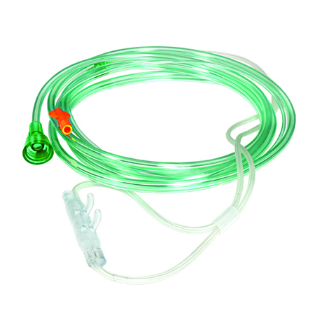 Colored nasal clearance cannula