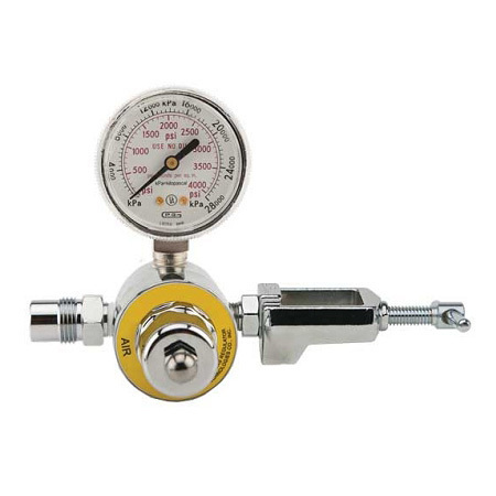 Air Regulators, CGA950, 50 PSI, Small Cylinder Connection