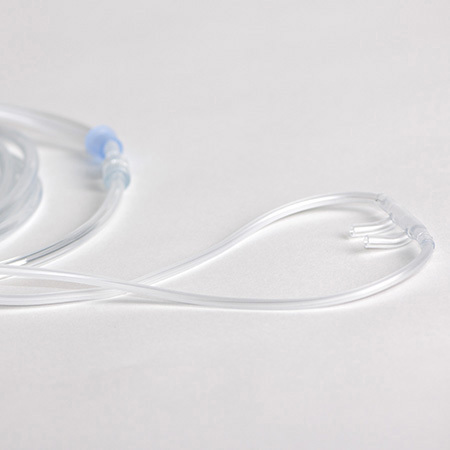 Oxygen Nasal Cannula, Comfort Plus Soft Tip, Adult, 14ft Kink Resistant Tubing, Threaded Nut