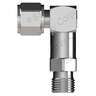Hex Nut and Nipple 90 Degree Swivel Assembly, Oxygen, DISS 1240 x DISS Demand Check