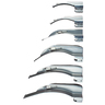 Frosted Macintosh American Profile Laryngoscope Blades