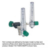 Chrome Flowmeter Wye Assemblies