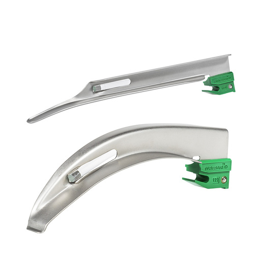 thumbnail image 2 of Single Use Fiber Optic Laryngoscope Blades – Stainless Steel – S.S Brand 2 of 6