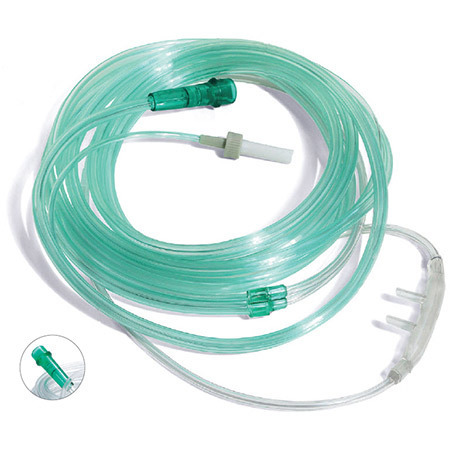 EtCO2/O2 End Tidal Sampling Cannulas, Adult