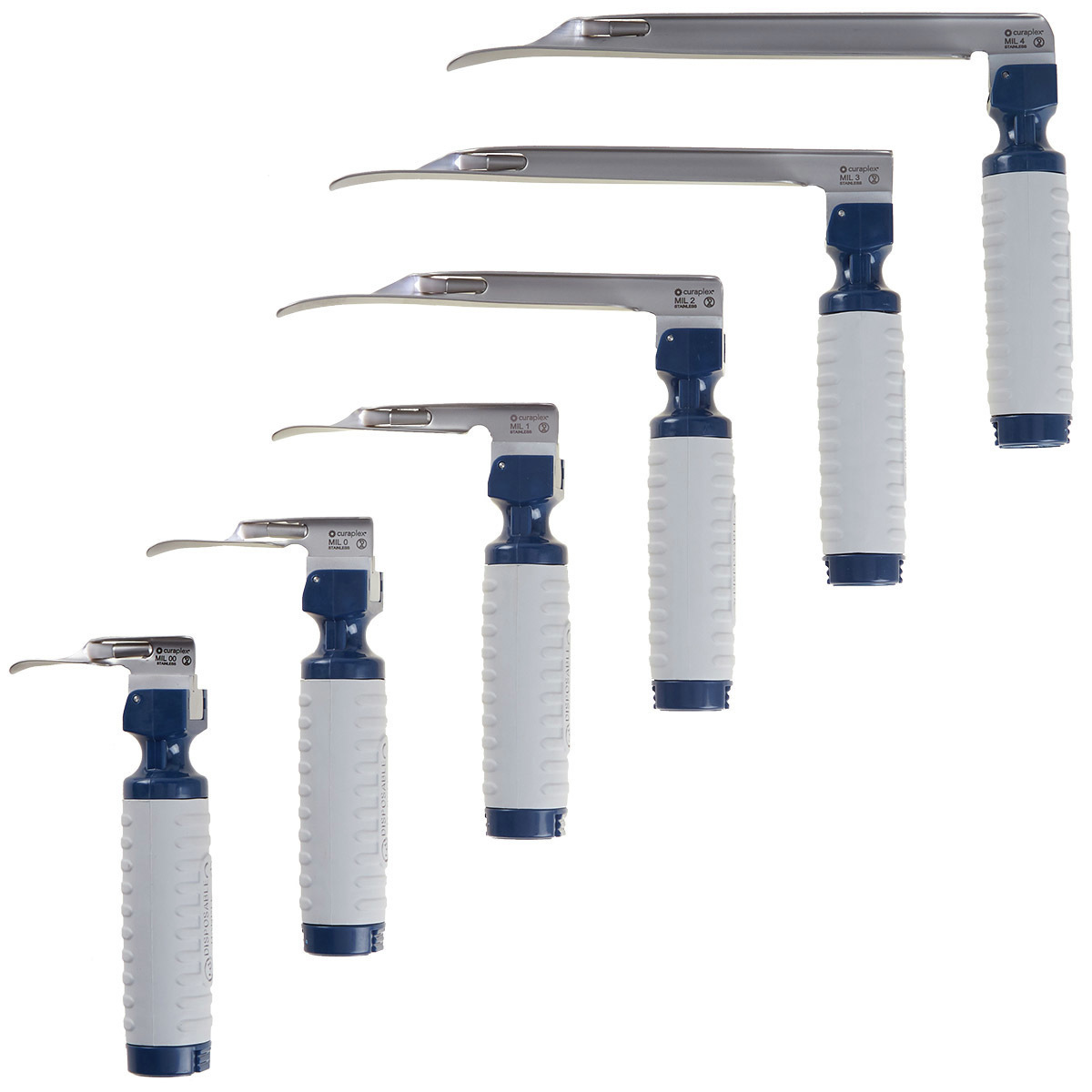 ディズニープリンセスのベビーグッズも大集合 Curaplex® CuraView® LED Laryngoscope Blade & Handle, Miller ルアー・フライ