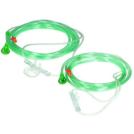 Ventflo™ EtCO2/O2 Sampling Cannulas with Filter Inside