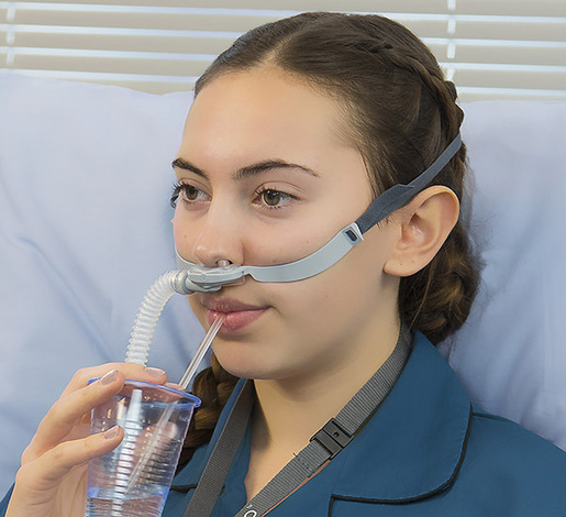 Nasal cannula online high flow